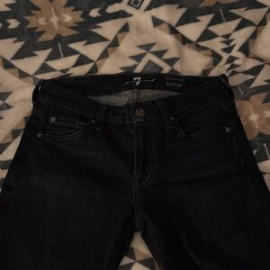 7 For All Mankind Dark Wash Denim